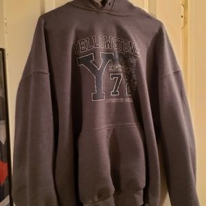 XL Grey Yellowstone Hoodie